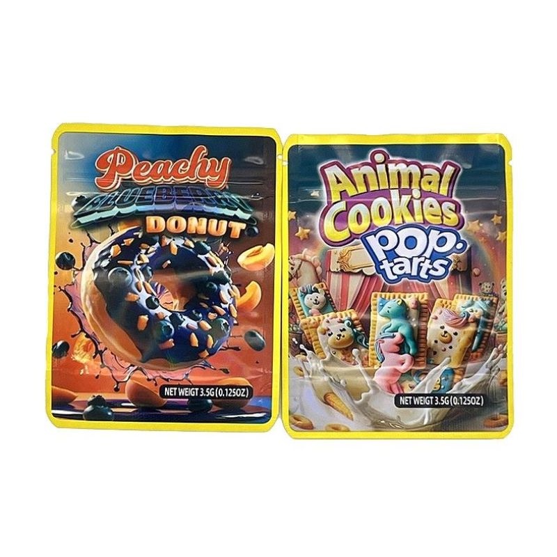 Exotic Edition 3.5g Holographic Mylar Bags